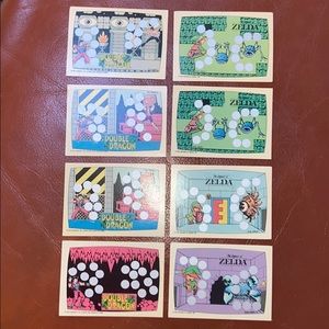 Nintendo & Double Dragon Scratch Off Game Cards